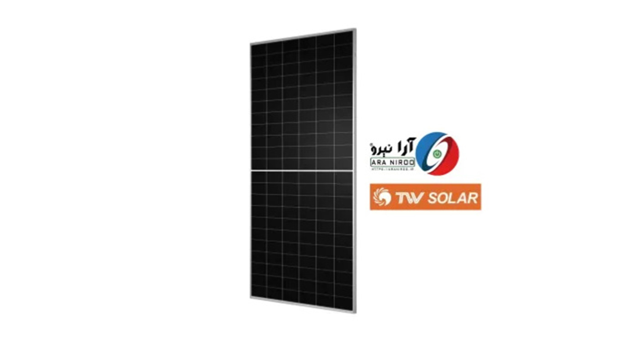 پنل خورشیدی 715 وات بایفشیال تانگوی مدل TW Solar 66HD715 با فناوری N-Type TOPCon و ساختار Double Glass