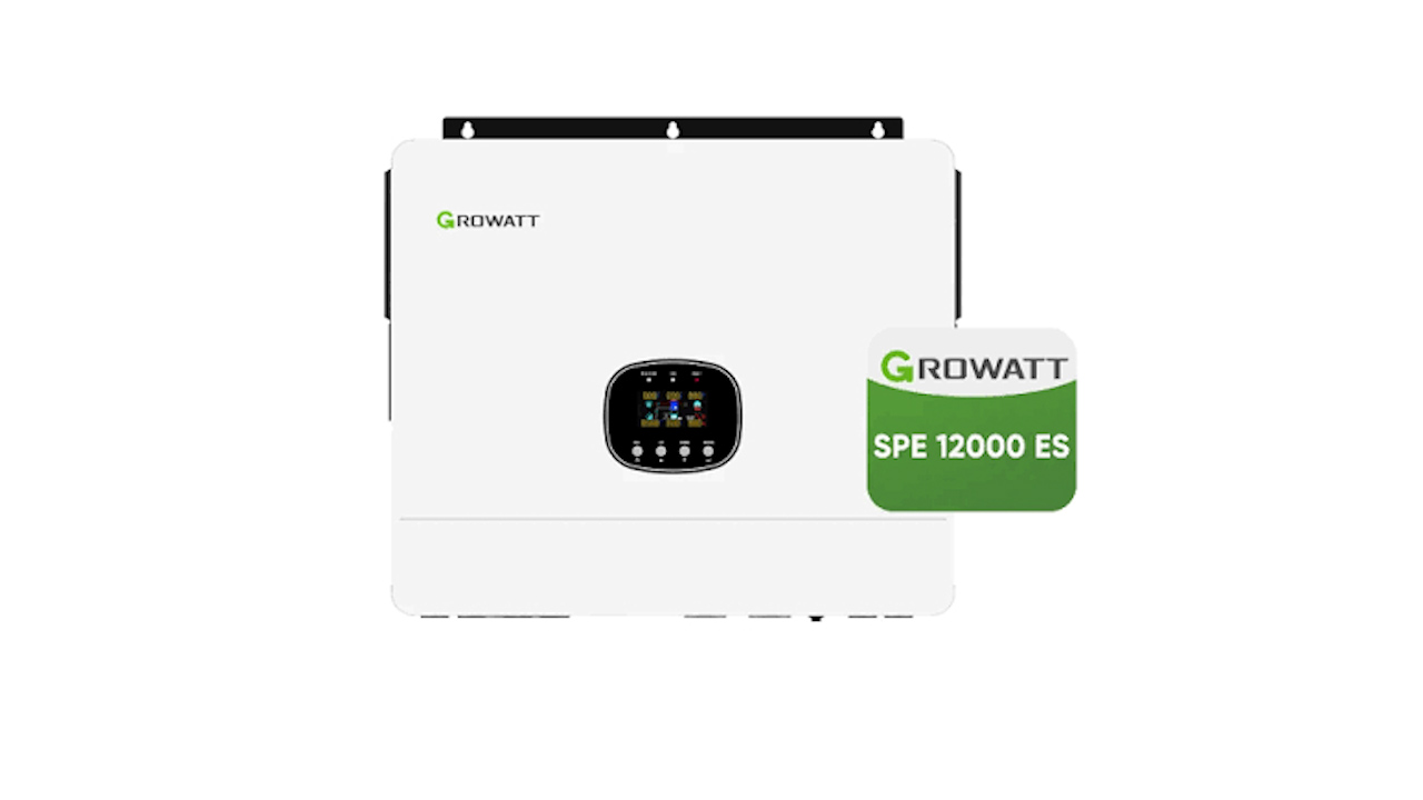فروش اینورتر هیبرید Growatt SPE 12000 ES با ۳ سال گارانتی