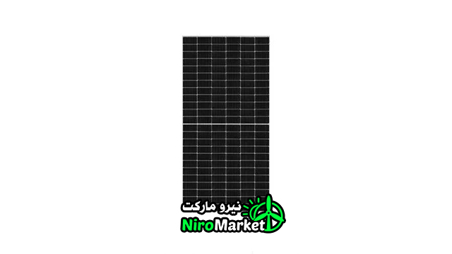 پنل خورشیدی بایفشیال JA Solar مدل JAM66D45 با سلول‌های مونوکریستال، فناوری PERC و طراحی دوطرفه